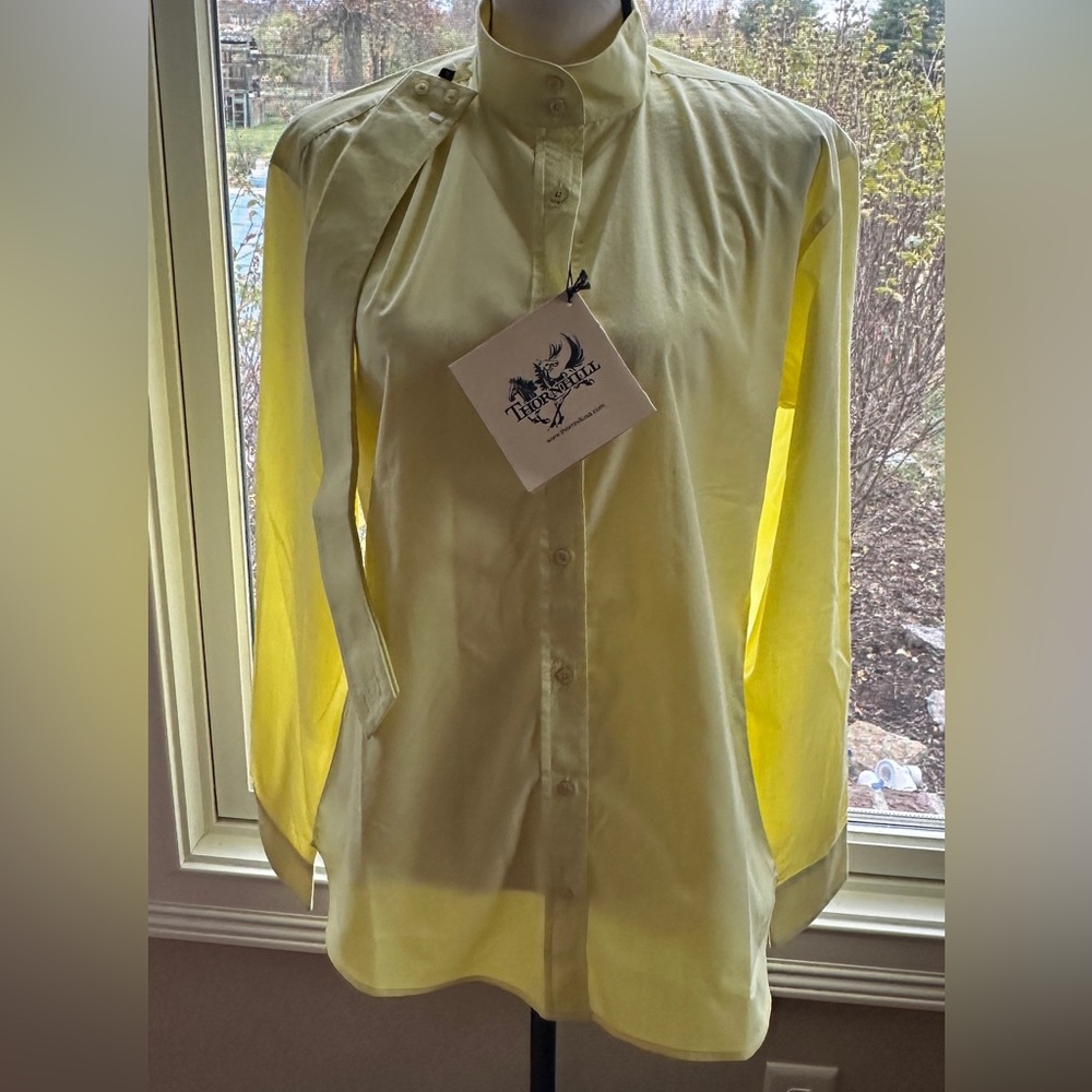 Thornhill Equine Athletics Womens Horse Show Shirt, Sz‎ L Large, NWT, Horseback